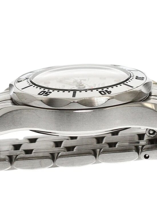 OMEGA Seamaster300 2582.20 Date white Dial Quartz Ladies Watch_917268 main image 10